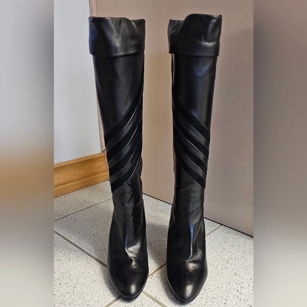 ~Vintage~ BALLY Mint Leather Boots - Picture 4 of 7